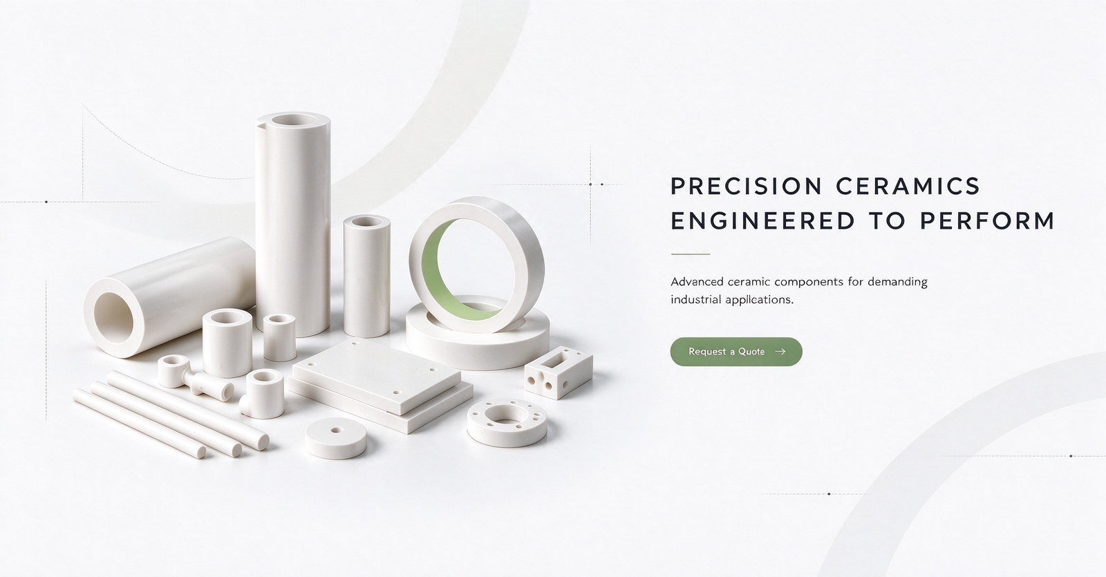 Precision structural ceramic parts Industrial structural ceramic components Engineering ceramic parts Technical ceramic components Advanced ceramic structural parts Fine ceramic components High performance ceramic parts Custom ceramic structural components